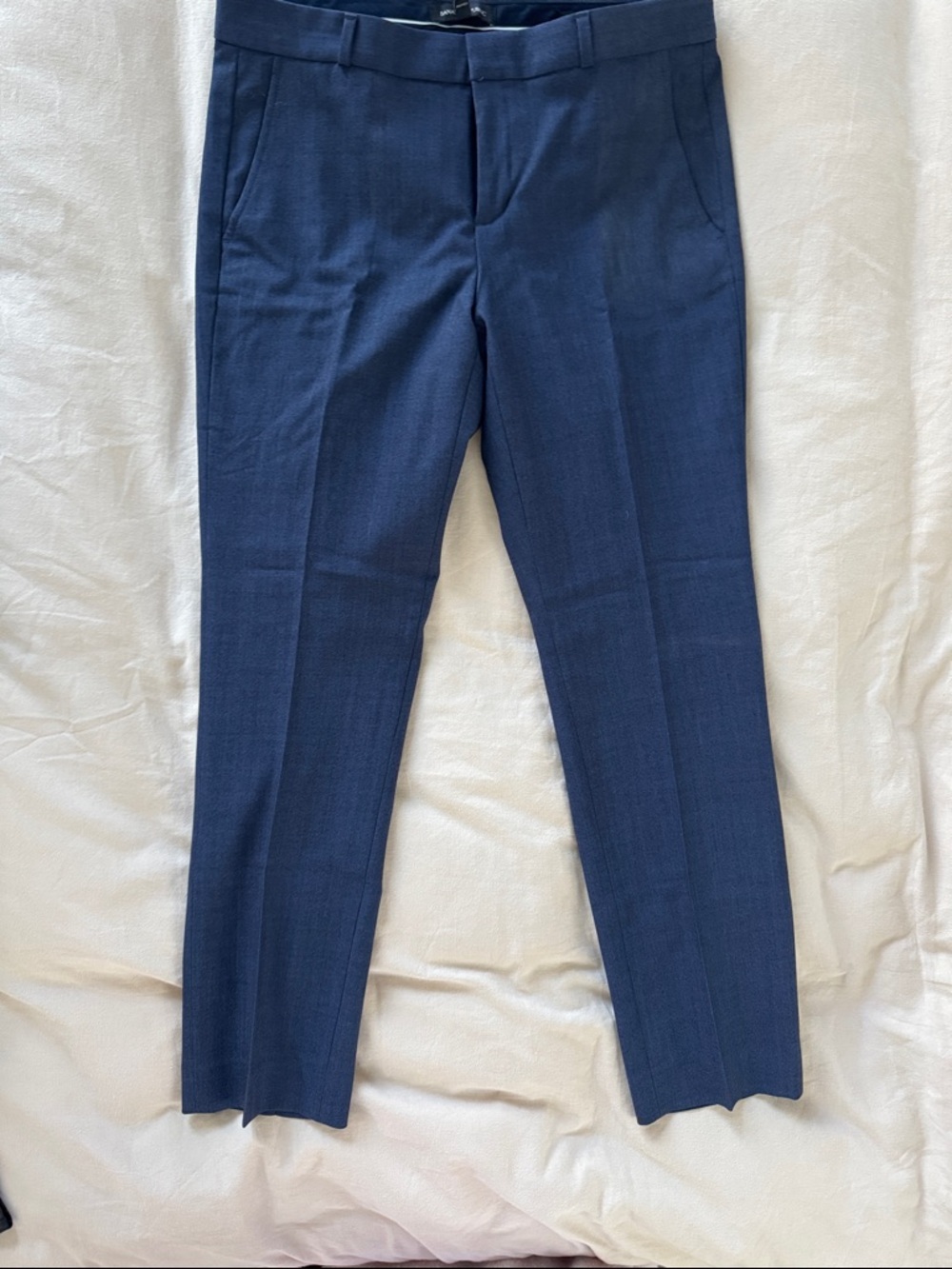 Banana Republic Navy Tailored Slim Dress Pants